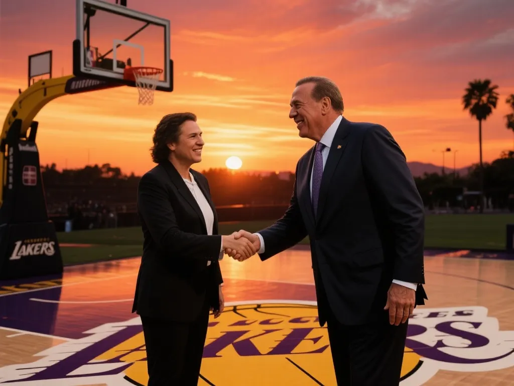 洛杉矶湖人队易主：美国体育界的新传奇诞生？